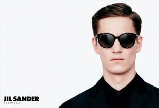 解构与平衡 Jil Sander 2012秋冬眼镜广告中的极简主义美学